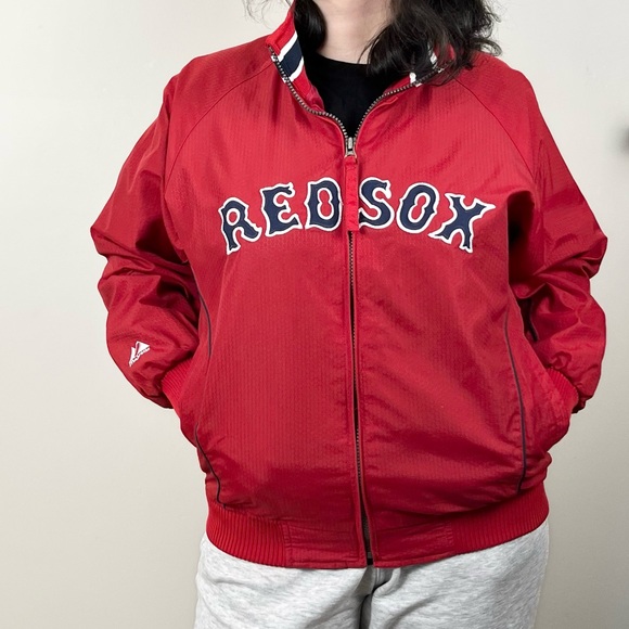 Majestic Boston Redsox Baseball Jacket - Picture 1 of 11